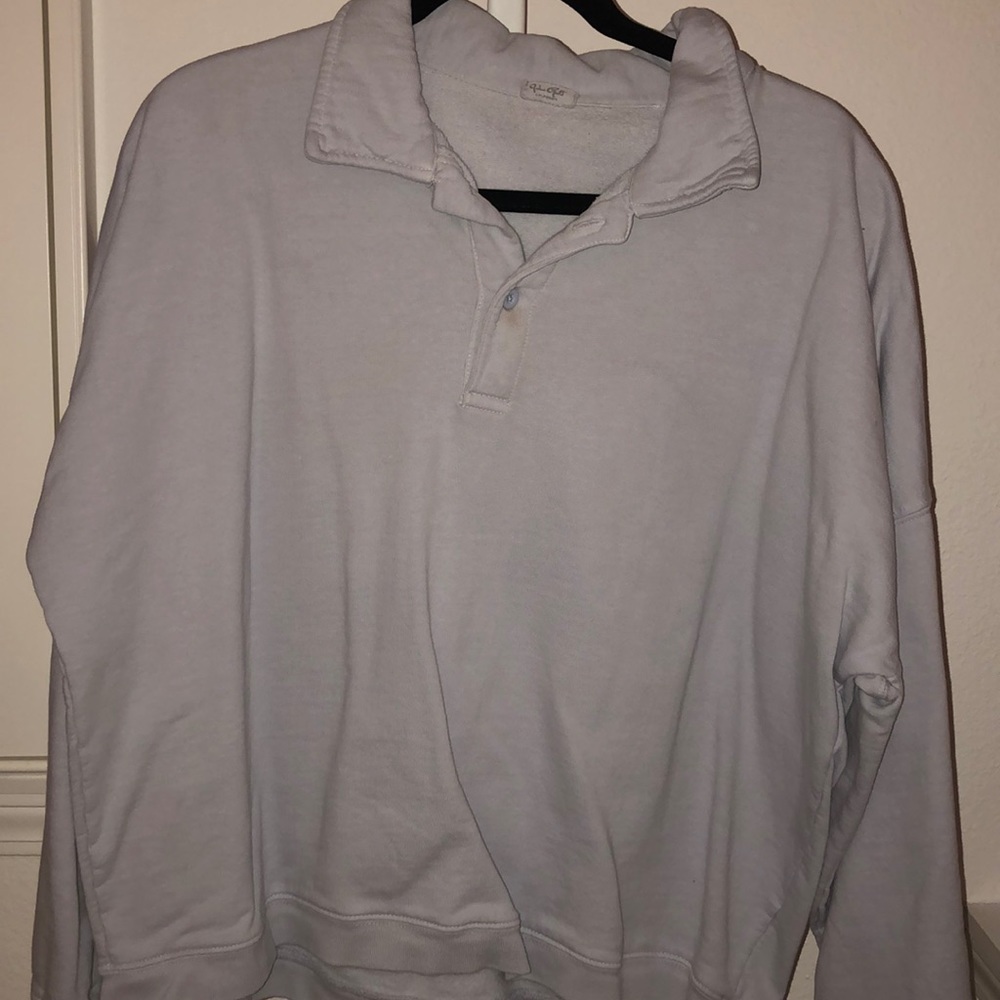 baby blue sweater